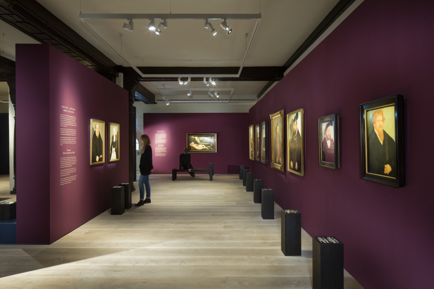 Gugusteum Lutherstadt Wittenberg, großer Ausstellungsraum im Obergschoss