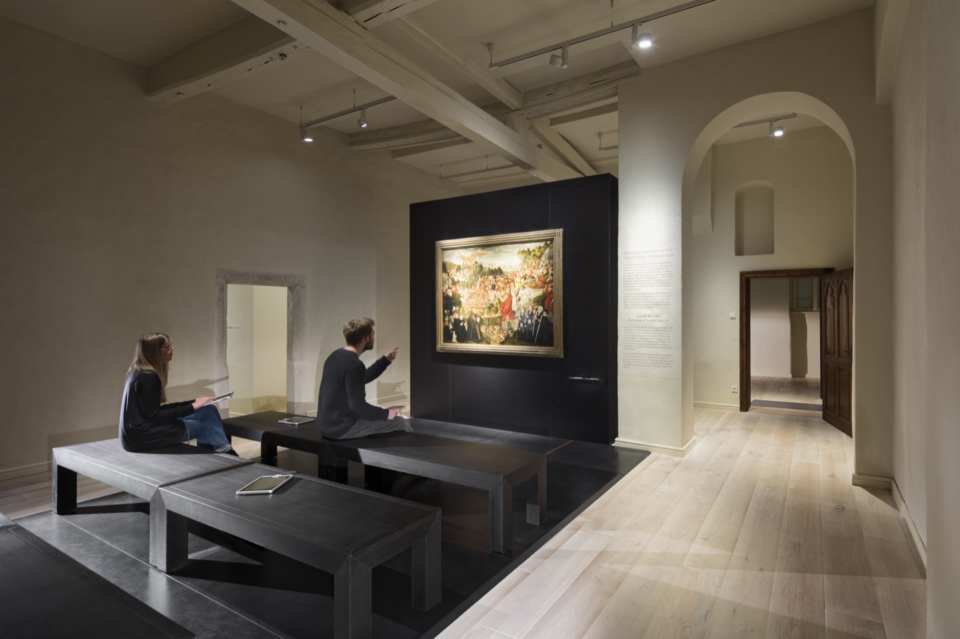 Augusteum Lutherstadt Wittenberg, kleiner Ausstellungsraum im Erdgeschoss
