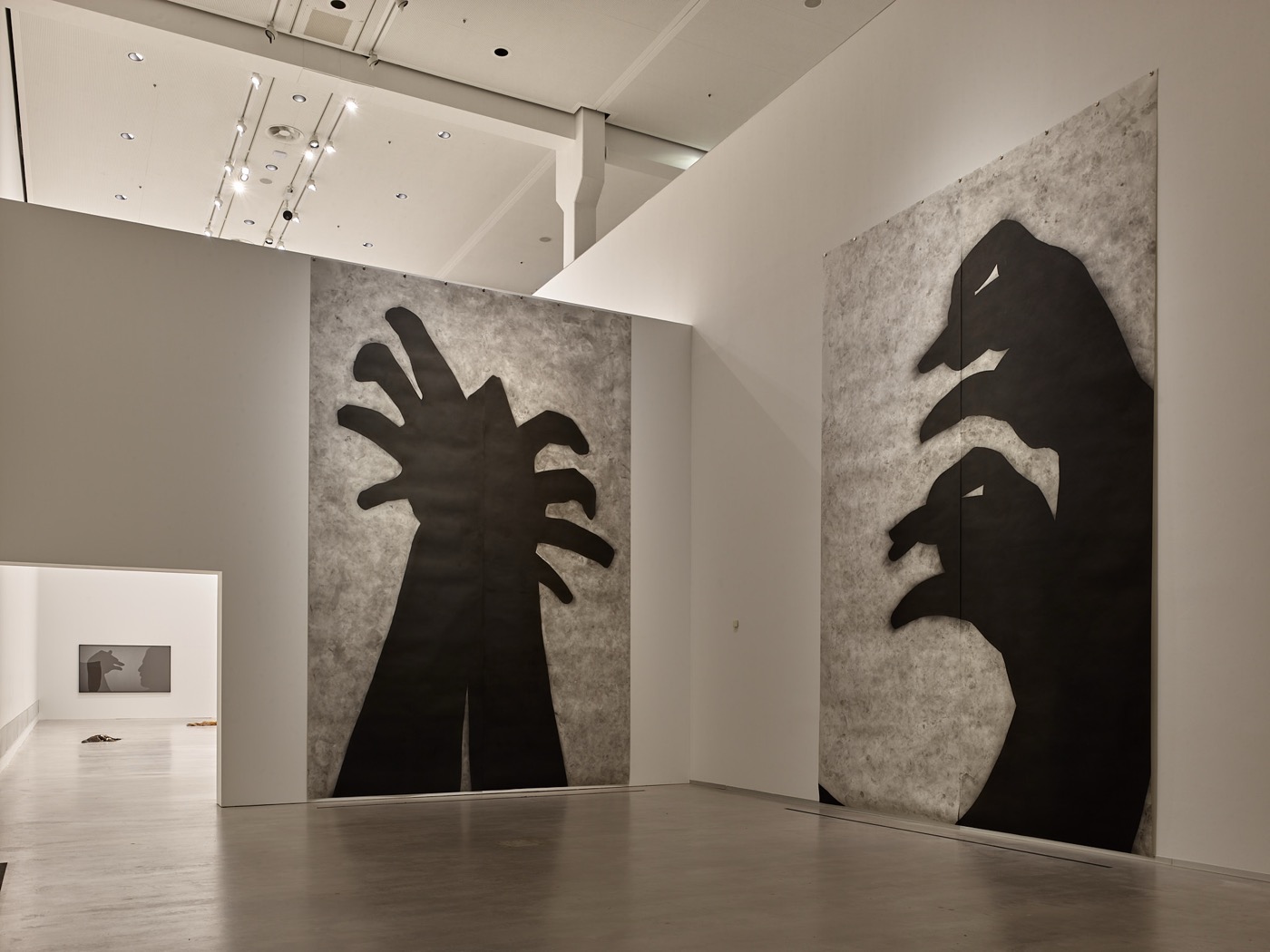 Berlinische Galerie, Ausstellungsraum mit Kunst von Nasan Tur