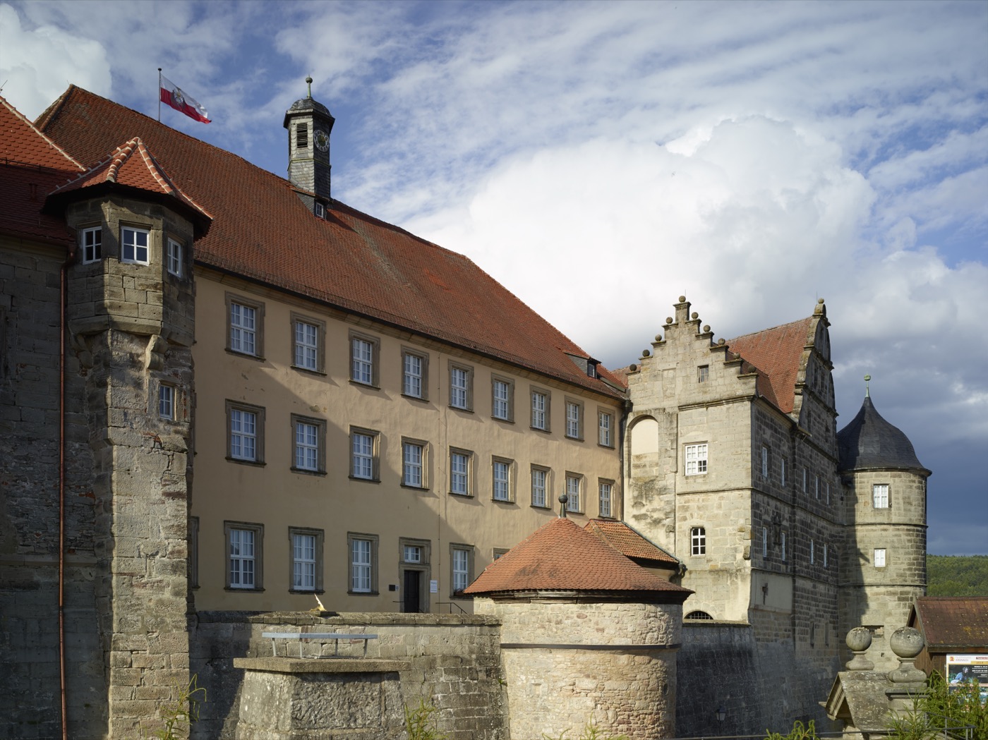 Fraenkische Galerie Kronach, Außenansicht der Festung Rosenberg