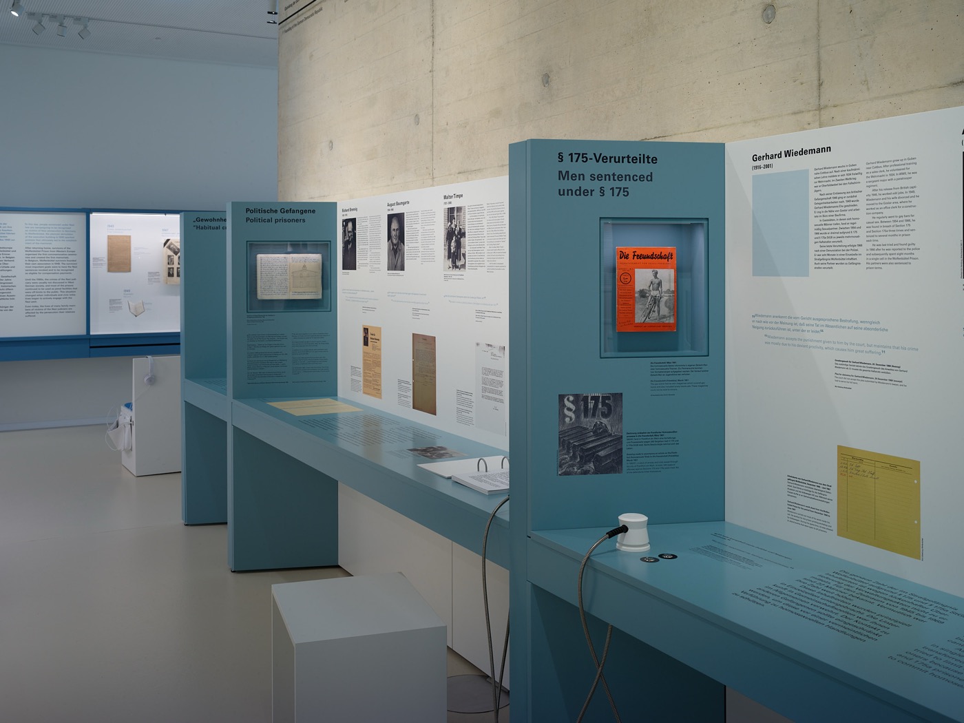 Gedenkstätte JVA Wolfenbüttel, Ausstellungsraum
